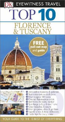 DK Eyewitness Top 10 Travel Guide: Florence & T... 1409369447 Book Cover