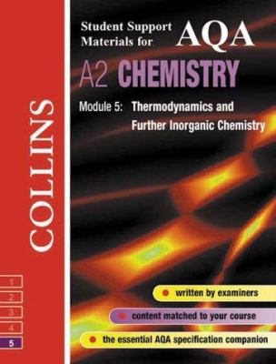 Aqa (A) Chemistry Thermodynamics and Further In... 0003277054 Book Cover