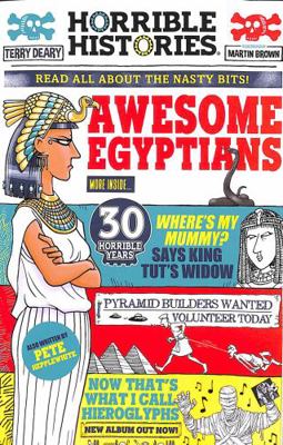 Awesome Egyptians (newspaper edition) (Horrible...            Book Cover