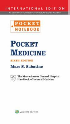 Pocket Medicine: The Massachusetts General Hosp... 1496365666 Book Cover
