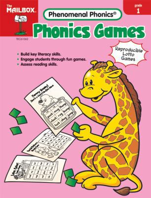 Phonics Games (Gr. 1) 1562347489 Book Cover