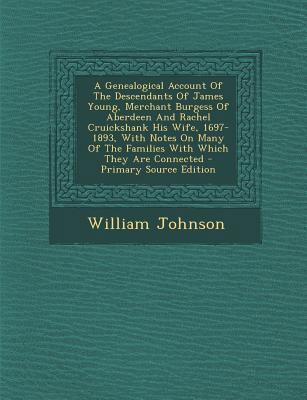 A Genealogical Account of the Descendants of Ja... 1294038966 Book Cover