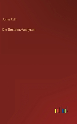 Die Gesteins-Analysen [German] 3368445472 Book Cover