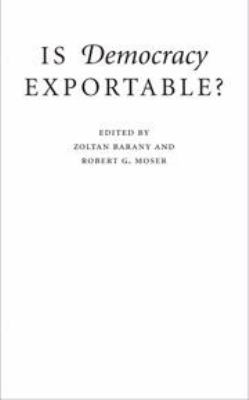 Is Democracy Exportable? 0511809263 Book Cover