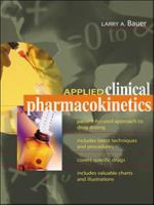 Applied Clinical Pharmacokinetics 0838503888 Book Cover