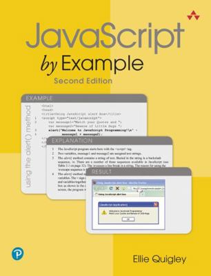 JavaScript by Example 0137054890 Book Cover