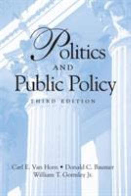 Politics and Public Policy 1568024835 Book Cover