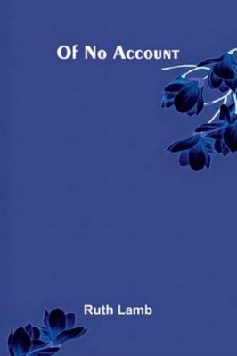 Of No Account 9373050826 Book Cover