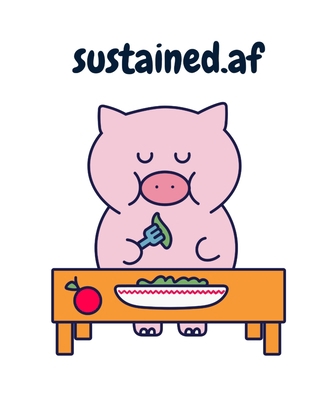 sustained.af: Not Your Usual Food Diary - Food ... 3347029216 Book Cover