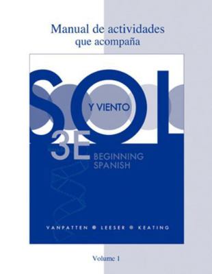 Workbook/Lab Manual (Manual de Actividades) Vol... 0077397746 Book Cover