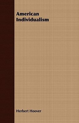 American Individualism 1409778878 Book Cover