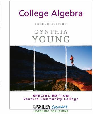 College Algebra Second Edition for Ventura College 0470560193 Book Cover