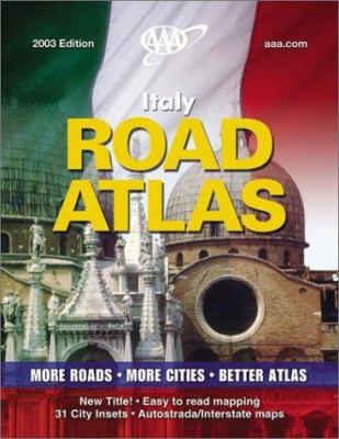 AAA Italy Road Atlas 1562518461 Book Cover