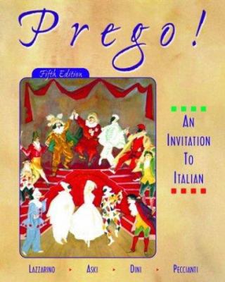 Prego! an Invitation to Italian (Student Editio... 0072350040 Book Cover