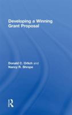 Developing a Winning Grant Proposal 0415535344 Book Cover
