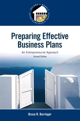 Preparing Effective Business Plans: An Entrepre... 0133506975 Book Cover