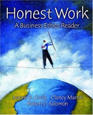 Honest Work: A Business Ethics Reader B003LK0VZ0 Book Cover