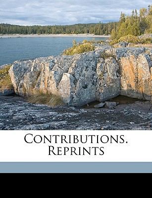 Contributions. Reprints Volume 6 1149331747 Book Cover