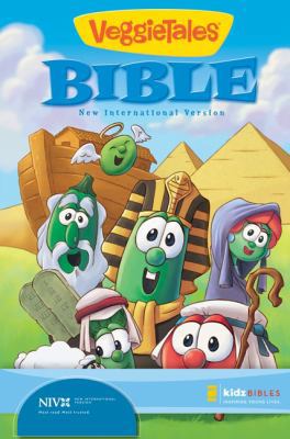 NIrV, The VeggieTales Bible, Hardcover (Big Ide... 0310722543 Book Cover