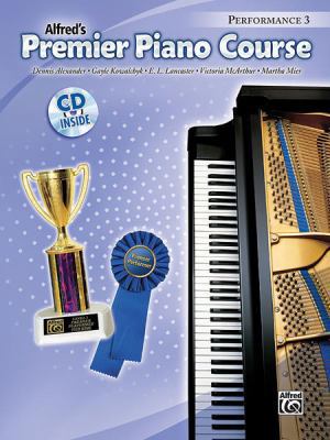Premier Piano Course Performance, Bk 3: Book & ... 0739047353 Book Cover