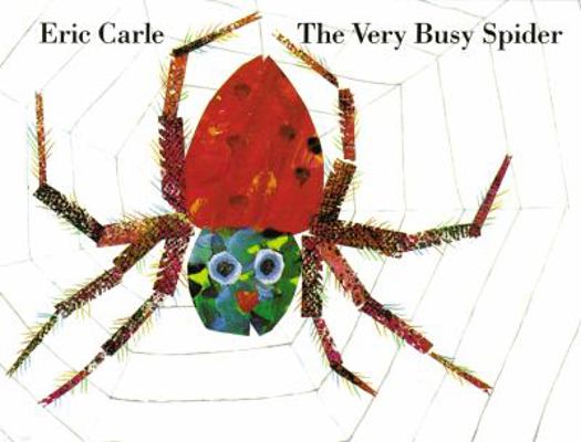 The Very Busy Spider 0399215921 Book Cover