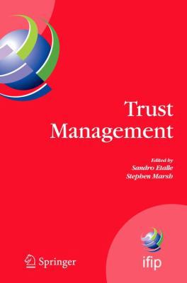 Trust Management 0387736549 Book Cover