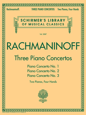 Three Piano Concertos: Nos. 1, 2, and 3: Schirm... 1423489160 Book Cover