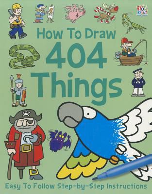 Ht Draw 404 Things (Creative, Art Activity Books) 184956485X Book Cover