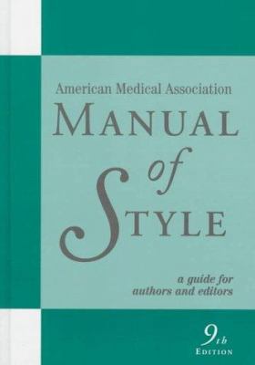 Manual of Style : A Guide for Authors and Editors 0683402064 Book Cover