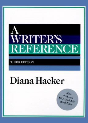 A Writer's Reference 0312134177 Book Cover