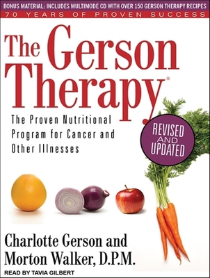 The Gerson Therapy: The Proven Nutritional Prog... 1452601488 Book Cover