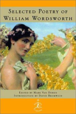 Selected Poetry of William Wordsworth 0679642242 Book Cover