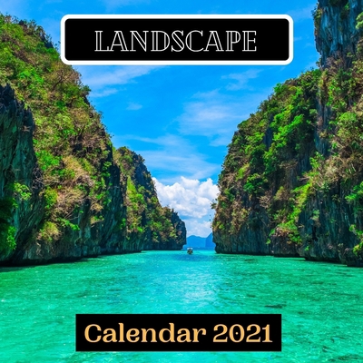 Paperback Landscape Calendar 2021 Book