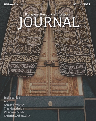 Religion Research Institute Journal: Winter 2022 B09SFJB9Z1 Book Cover