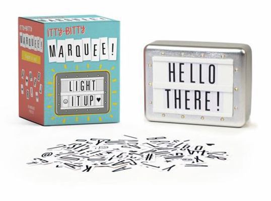 Itty-Bitty Marquee: Light It Up! 0762494239 Book Cover