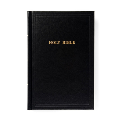 KJV Pew Bible, Black Hardcover: Holy Bible 1087747465 Book Cover