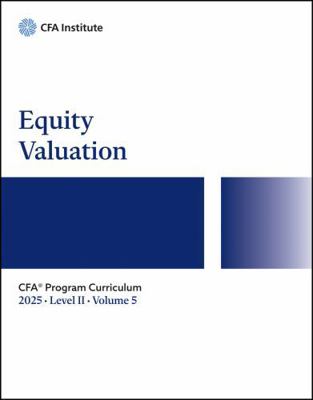 2025 CFA Program Curriculum Level II, Volume 5:...            Book Cover