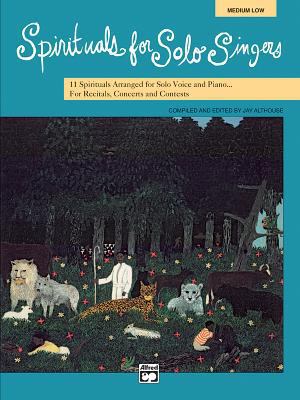 Spirituals for Solo Singers (Medium Low) 0739000578 Book Cover
