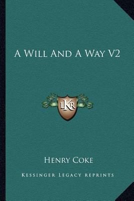 A Will And A Way V2 1163624780 Book Cover