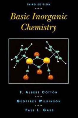 Basic Inorganic Chemistry 0471505323 Book Cover