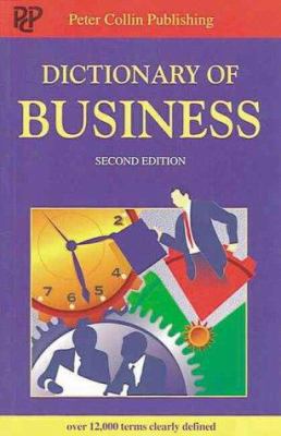 Dictionary of Business 0948549513 Book Cover