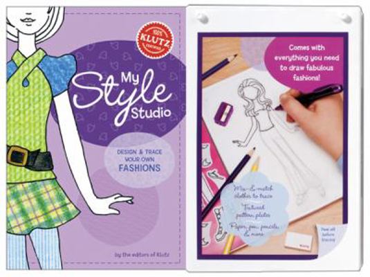 My Style Studio: Design & Trace Your Own Fashio... 1591745675 Book Cover