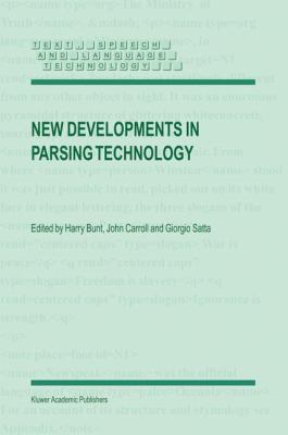New Developments in Parsing Technology 1402022948 Book Cover