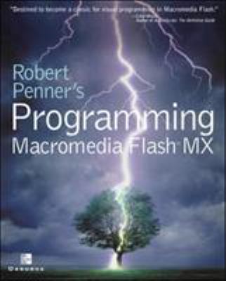 Robert Penner's Programming Macromedia Flash MX 0072223561 Book Cover