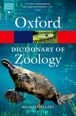 A Dictionary of Zoology 0199684278 Book Cover