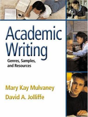 Academic Writing: Genres, Samples, and Resources 0321179749 Book Cover
