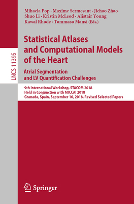 Statistical Atlases and Computational Models of... 3030120287 Book Cover
