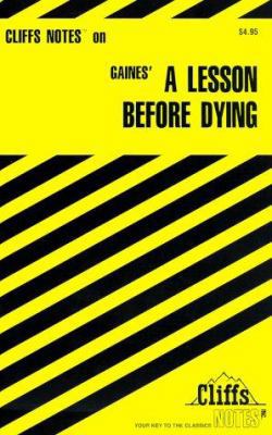 Cliffsnotes on Gaines' Lesson Before Dying 0764585037 Book Cover