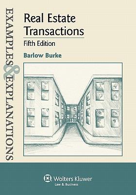Real Estate Transactions (Examples & Explanations) 0735588554 Book Cover