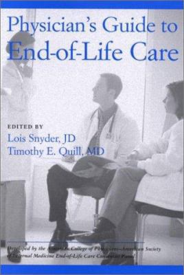 Physician's Guide to End-Of-Life Care 1930513283 Book Cover